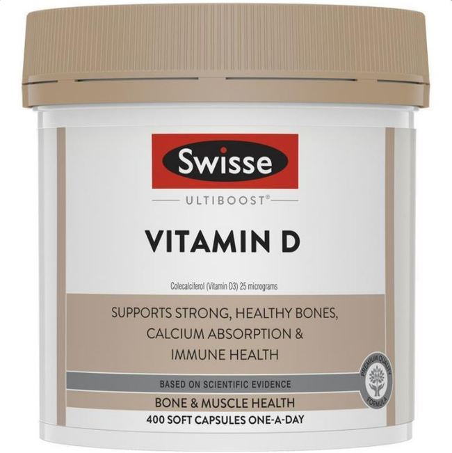 Swisse Ultiboost vitamin d 400cap