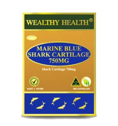 Wealthy Health SHARK CARTILAGE  750MG 365&#039;S