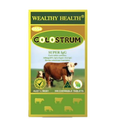 Wealthy Health COLOSTRUM 169MG 300&#039;s