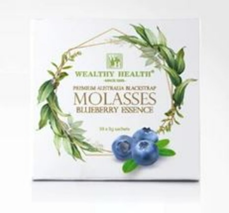 Wealthy Health MOLASSES BLUEBERRY 30X5G  9kg