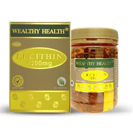 Wealthy Health LECITHIN 1200 200&#039;S
