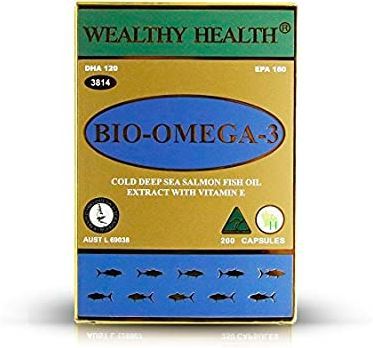 Wealthy Health BIO-OMEGA-3 (SALMON OIL) 200&#039;S