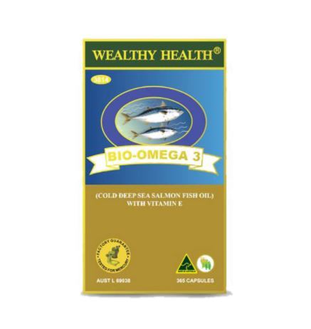 Wealthy Health BIO-OMEGA-3 (SALMON OIL) 365&#039;S
