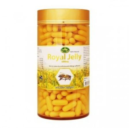 Nature&#039;s King Royal Jelly 1000mg 120s Gold Jar