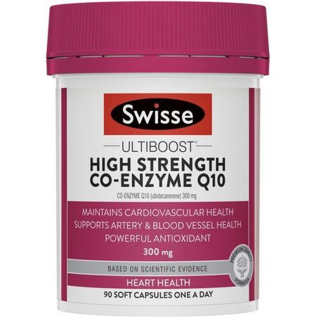 Swisse Ultiboost high strength co-enzyme Q10 300mg 90cap