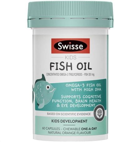 Swisse kids fish oil 60cap
