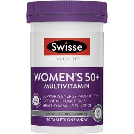 Swisse women&#039;s 50 + multivitamin 90cap