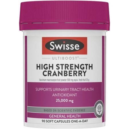 Swisse High strength cranberry 25,000mg 90cap