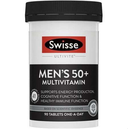 Swisse men&#039;s 50 + multivitamin 90cap