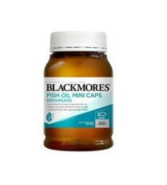 Blackmores fish oil mini caps odourless 400cap