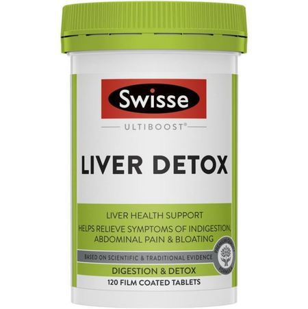 Swisse Ultiboost liver detox 120cap