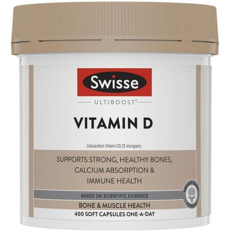 Swisse Ultiboost vitamin d 400cap