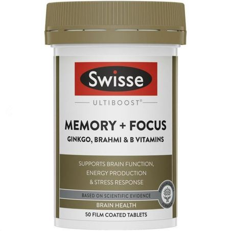 Swisse memory + focus  50cap