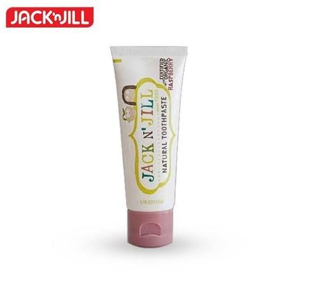 Jack N&#039; Jill Natural Toothpaste Raspberry Flavour 50g