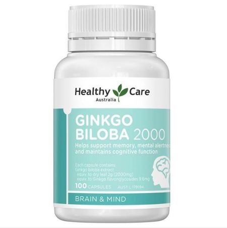 Healthy Care Ginkgo Biloba 2000 100cap