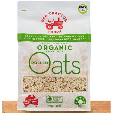 Red Tractor Rolled Organic Oats 1kg