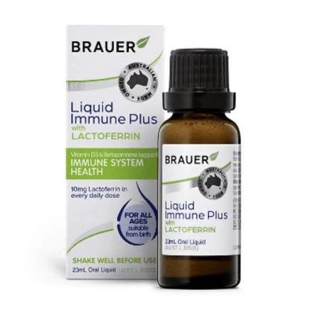 Brauer Liquid Immune Plus with Lactoferrin 23ml