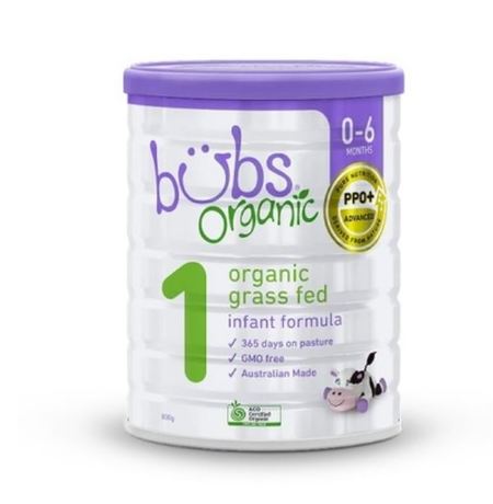 bubs Organic Grass Fed Infant Formula 1 800g