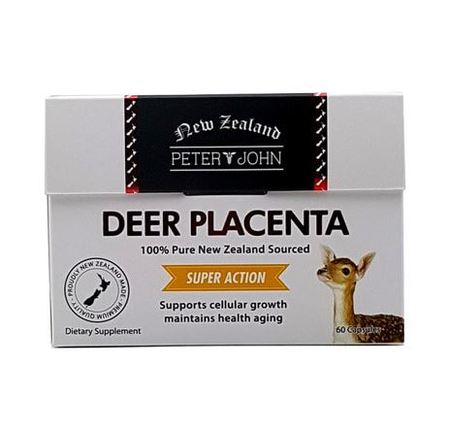Peter&amp;amp;John Deer Placenta 60Caps