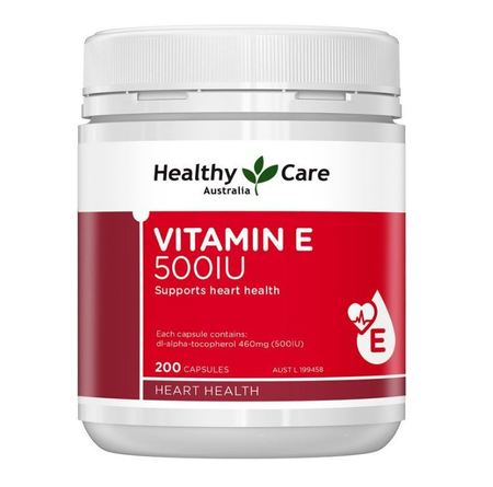 Healthy Care Vitamin E 500IU 200cap