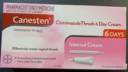 Canesten Clotrimazole Thrush 6 Day Cream, Internal Cream 35g