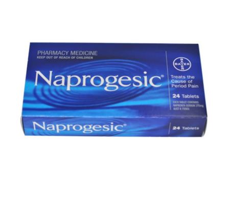 Naprogesic Dysmenorrhea Tablets 24 cap