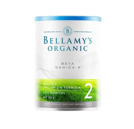 Bellamy&#039;s Organic Beta Genica-8 2 350g