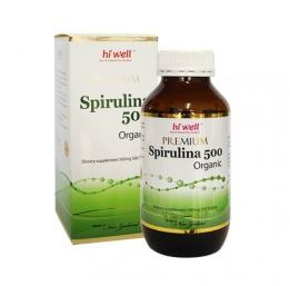 Hi Well Premium Spirulina 500 Organic 500Tablets