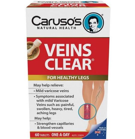 Caruso&#039;s Natural Varicose Vein Soothing Tablets 60