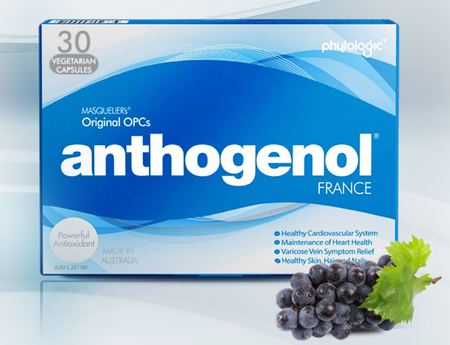 Anthogenol Grape Seed Capsules 30