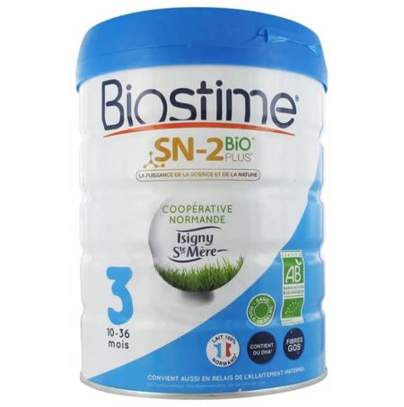 Biostime SN-2 Bio Plus Organic Toddler Milk 3 800g