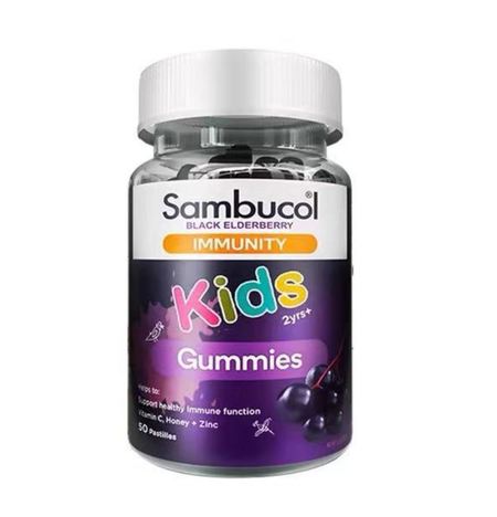 Sambucol Black Elderberry Immunity Kids 50 Gummies