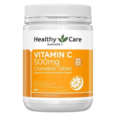 Healthy Care Vitamin C 500mg 500cap