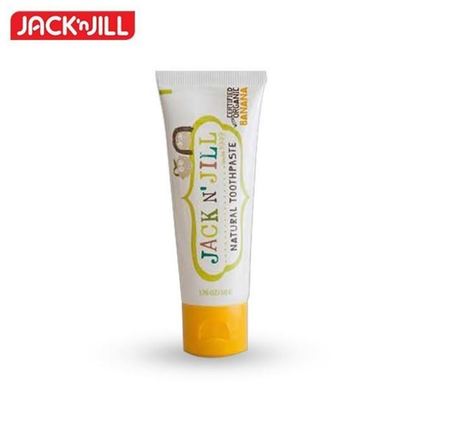 Jack N&#039; Jill Natural Toothpaste Banana Flavour 50g