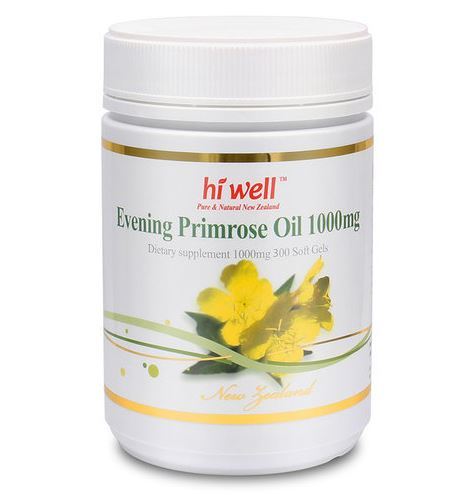 하이웰 달맞이꽃 종자유(EPO) 300캡슐 / Hi Well Evening Primrose Oil (EPO) 300Softgels
