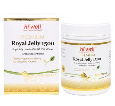 하이웰 프리미엄 로얄제리 1500 300베지캡슐 / Hi Well Premium Royal Jelly 1500 300VegeCapsules