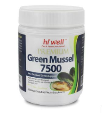 하이웰 프리미엄 초록입홍합 7500 300베지캡슐 / Hi Well Premium Green Mussel 7500 300VegeCap