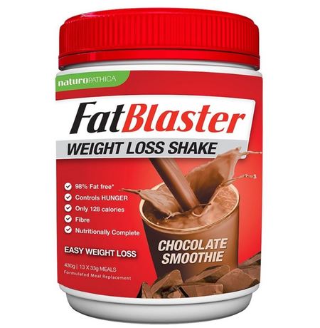 Naturopathica Fat Blaster Weight Loss Shake Chocolate Smoothie 430g